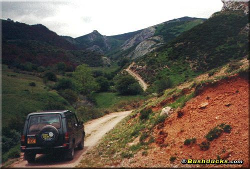 A quiet jeep trail in the Picos de Europa