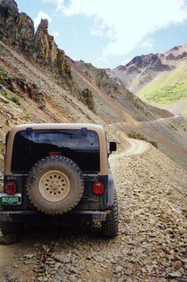 Juanito on Ophir Pass