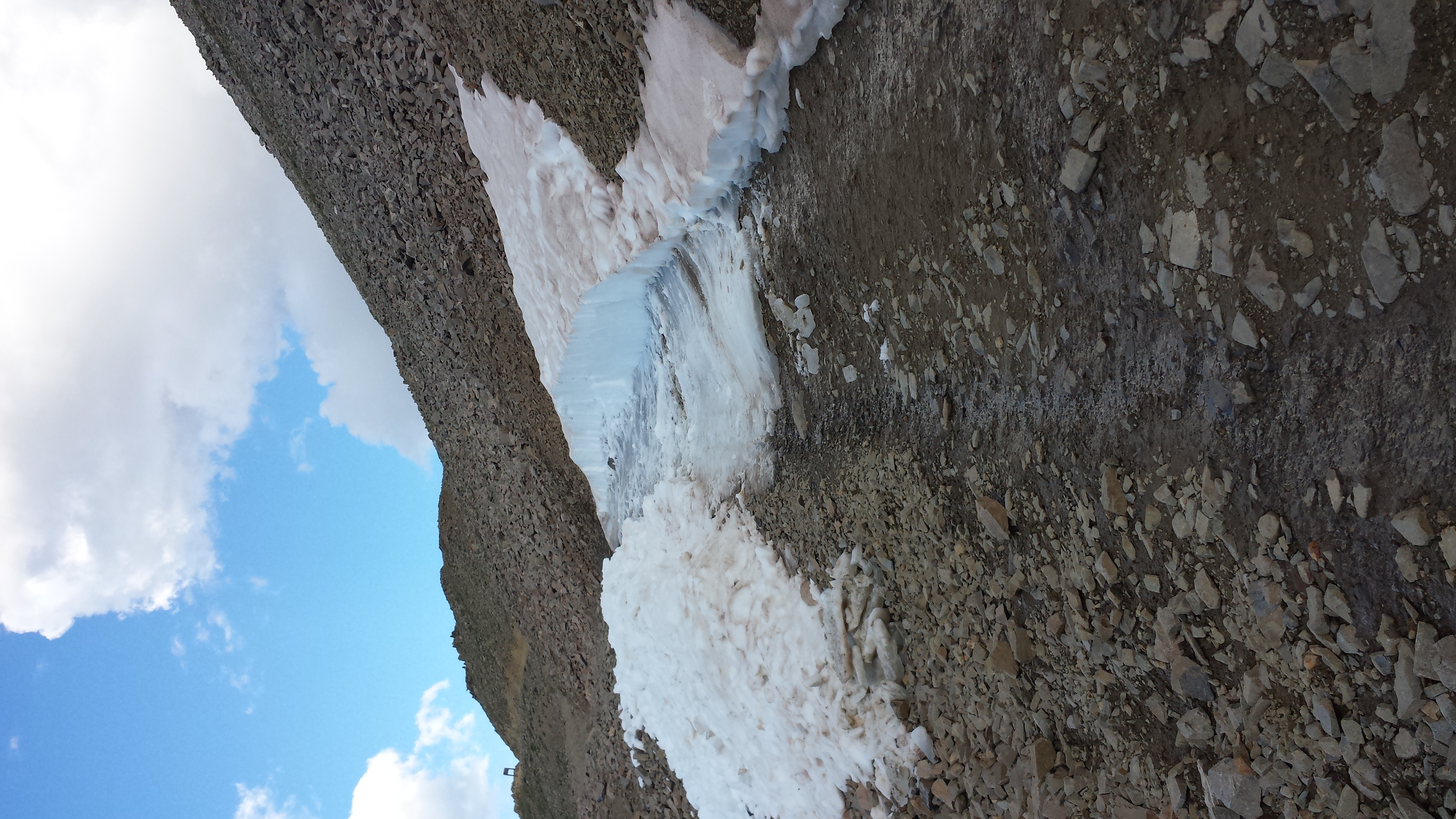 Pearl Pass ice pack